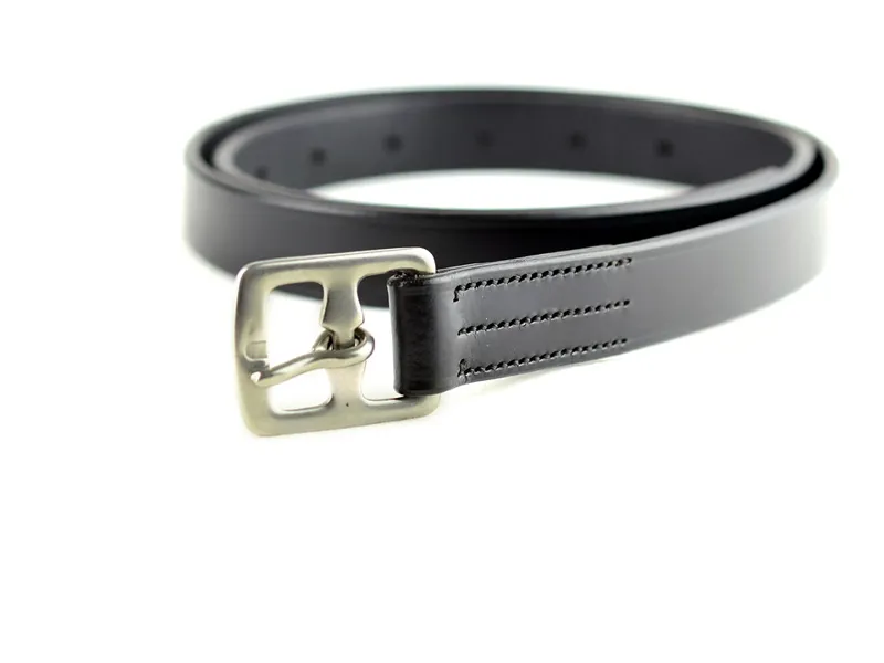 Dever Ascot Junior Stirrup Leathers 7/8In 44In Black-2